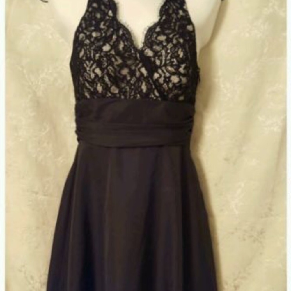 WHBM Lace Halter Dress